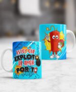 diseños taza personalizada san valentín