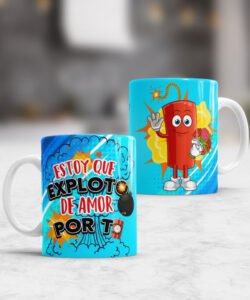 diseños taza personalizada san valentín