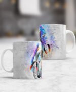 taza diseños animales acuarela