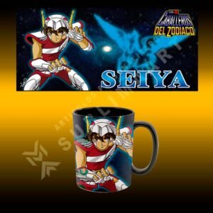 taza diseños caballeros del zodÍaco