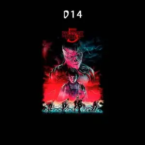 camiseta stranger things personalizada