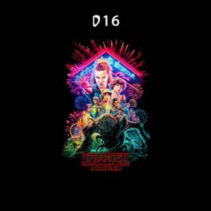 camiseta stranger things personalizada