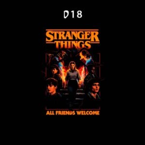 camiseta stranger things personalizada