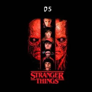 camiseta stranger things personalizada