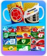 taza diseños futbol colombia