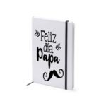 libreta a5 tira negra personalizada