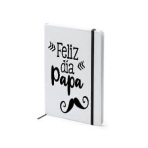 libreta a5 tira negra personalizada