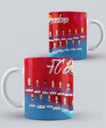 taza diseños futbol europeo