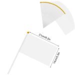 banderas blancas mini