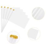 banderas blancas mini