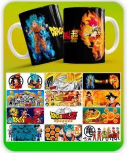 taza diseños caballeros del zodÍaco (copia)