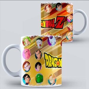 taza diseños dragon ball