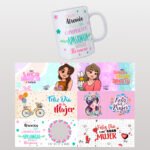 TAZA DIA DE LA MUJER PERSONALIZADA