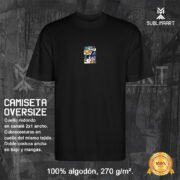 Camiseta oversize anime - Imagen 6