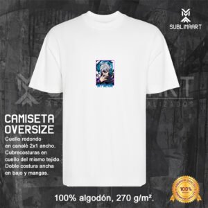 Camiseta oversize anime - Imagen 12