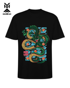 Camiseta oversize shenlong