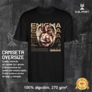Camiseta oversize enigma